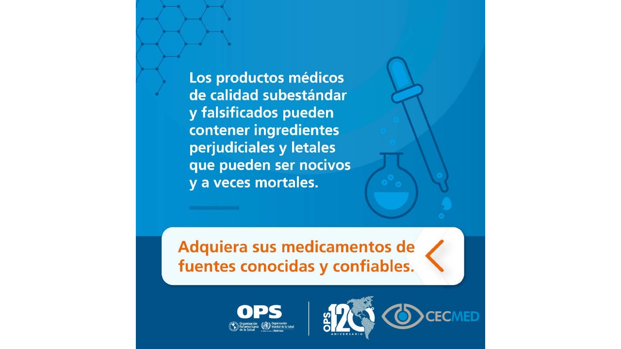 Medicamentos Subestandar y Falsificados