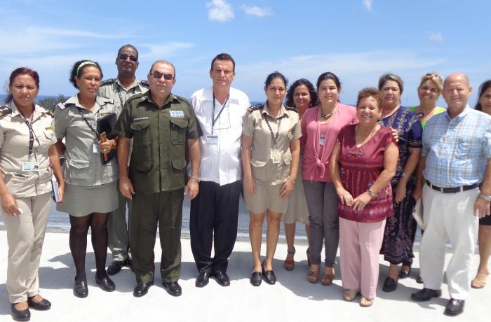 Reunión CECMED y Aduana General