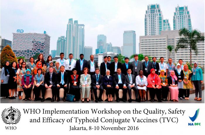 Taller sobre Calidad, Seguridad y Eficacia de las vacunas conjugadas contra la Fiebre Tifoidea