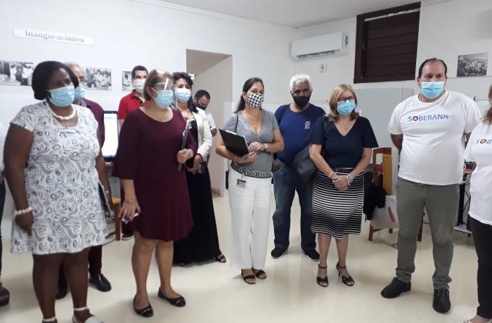 Cecmed inspecciona ensayo clínico fase III de Soberana 02