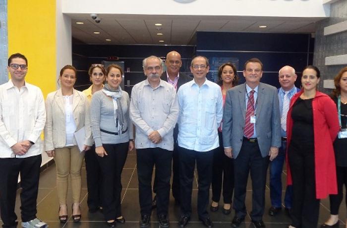 Visita CECMED, Ministro de Salud de la República de Panamá 