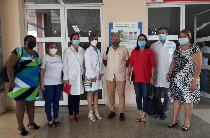 Inspecciona el CECMED Ensayo Clínico en población pediátrica con el Candidato Vacunal Soberana