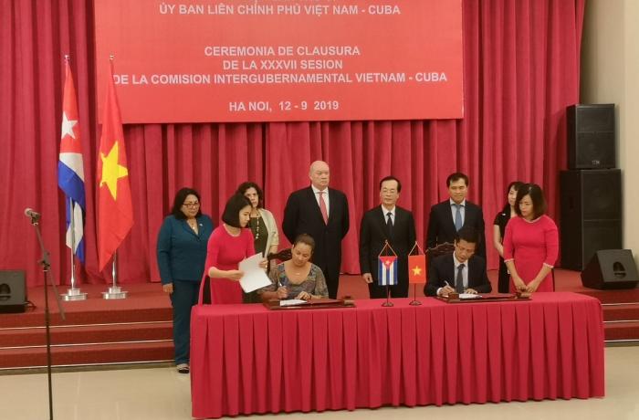 Comisión Intergubernamental Vietnam-Cuba vigoriza nexos bilaterales